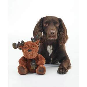 Barbour Dog Reindeer Toy